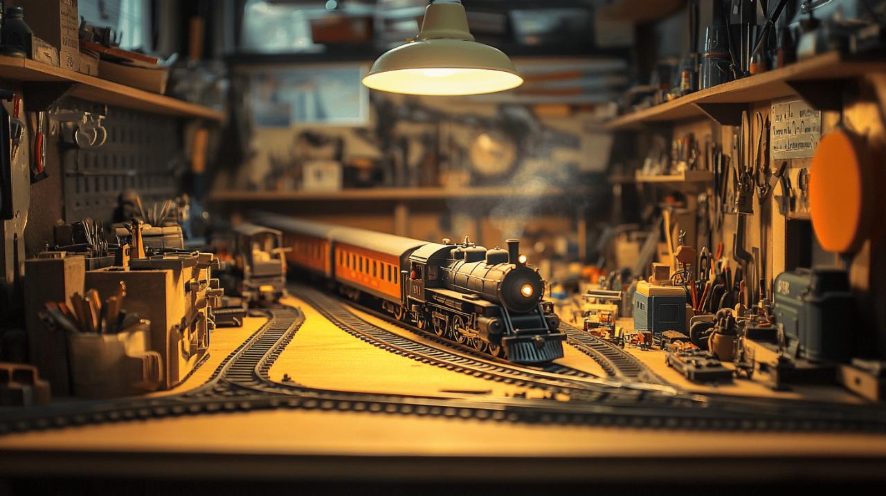 Accessoires essentiels pour debutants en train miniature